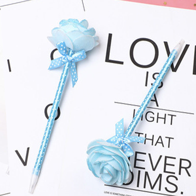 Wholesale Pens Valentine's Day foam rose plastic ballpoint pen